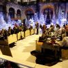 Restaurant éphémère Les bancs d'hiver au Plaza Athénée. Du 28 février au 10 mars 2012