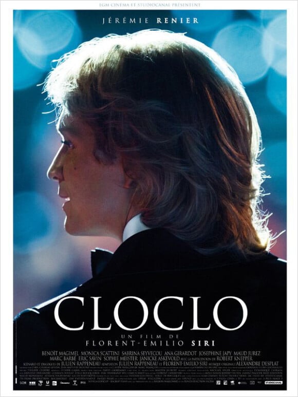 L'affiche de Cloclo, avec Jérémie Renier.