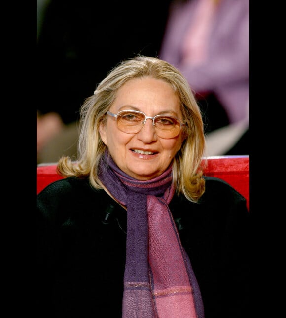 Josette François, soeur de Claude François, en janvier 2004 à Paris.