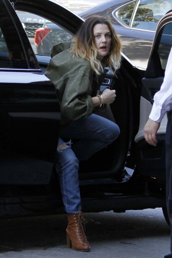 Drew Barrymore à Los Angeles, le 1er février 2012.