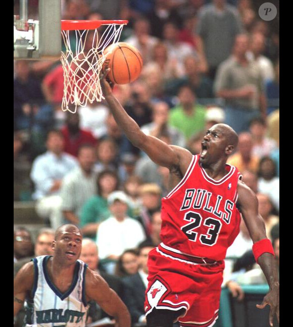 Michael Jordan le 10 mai 1998 à Charlotte