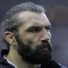 Sébastien Chabal le 28 janvier 2012 à Saint-Denis