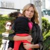 Heidi Klum et ses enfants à Los Angeles le 25 février 2012