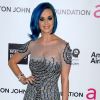 Katy Perry en robe sirène lors de l'after-party des Oscars à Los Angeles, soirée organisée par Elton John. Le 26 février 2012