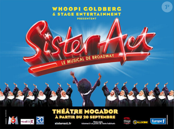 Sister Act au théâtre Mogador à partir du 9 septembre 2012.