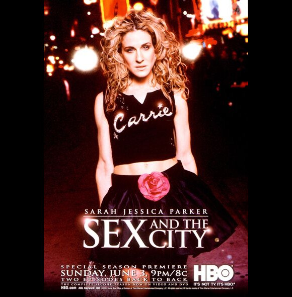 Sarah Jessica Parker dans Sex & The City.