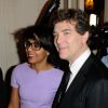 Audrey Pulvar et Arnaud Montebourg le 18 janvier 2012 à Paris