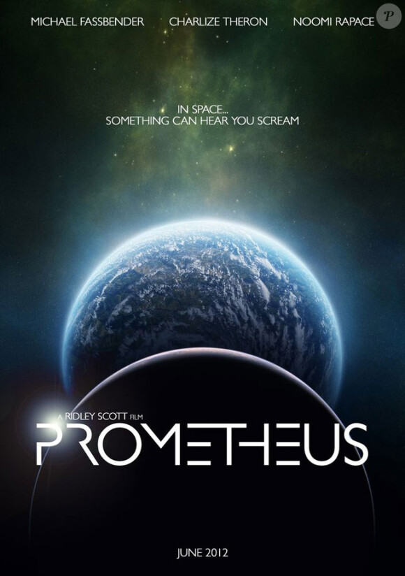 La nouvelle affiche de Prometheus.