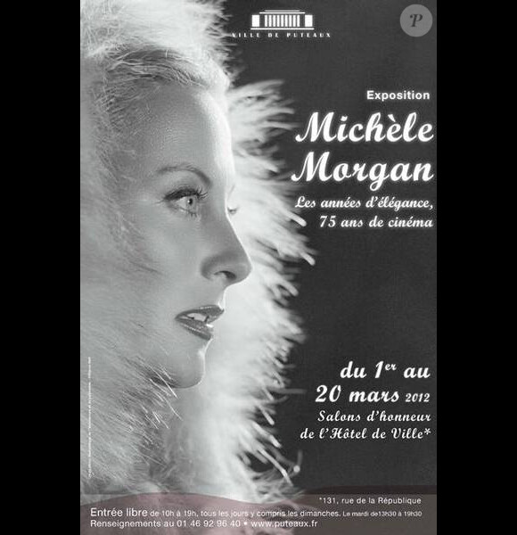 L'exposition Michèle Morgan à la mairie de Puteaux, du 1er au 20 mars 2012.