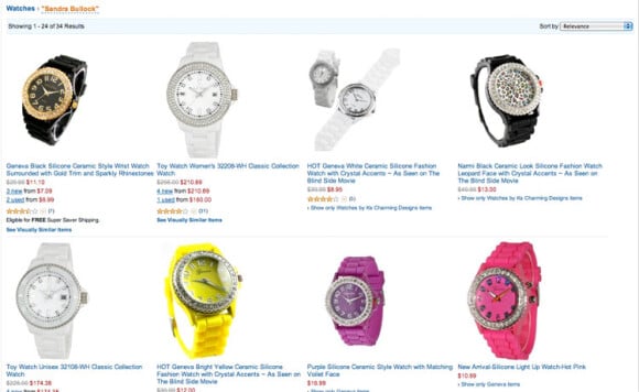 Sandra Bullock poursuit la société américaine ToyWatch pour utilisation frauduleuse de son nom vantant une ligne de montres