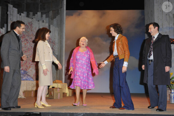 lors de la générale de la pièce Harold et Maude au Théâtre Antoine à Paris (Xe) le 5 mars 20122
 