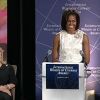 Michelle Obama et Hillary Clinton le 8 mars 2012 à Washington lors de la cérémonie des International Women of Courage Awards