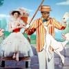 Dick Van Dyke et Julie Andrews dans Mary Poppins (1964)