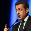 Nicolas Sarkozy, lors d'un meeting, le 8 mars 2012.