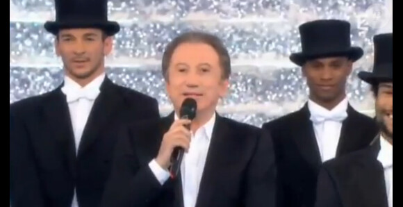 Michel Drucker : un sacré danseur en ouverture de Champs Elysées sur France 2 le samedi 10 mars 2012