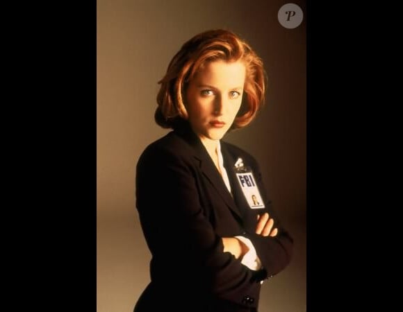 Gillian Anderson dans X-Files.