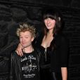 Deryck Wibley et sa nouvelle copine assistent au lancement de la nouvelle collection de  vêtements Abbey Dawn d'Avril Lavigne, à Los Angeles, le mardi 13 mars  2012.