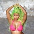 Exclusif : Nicki Minaj trop sexy sur la plage d'Oahu pour le tournage de son nouveau clip Starships, à Hawaï le 14 mars 2012