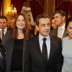Nicolas Sarkozy et Carla Bruni : Que de beau monde pour passer la soirée !