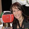 Sylvie Pinatel lors du dîner de gala de la Coupe de l'info jeudi 15 mars à L'Atelier Renault à Paris