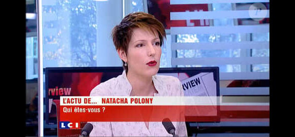 Natacha Polony, lors d'une intervention sur LCI.