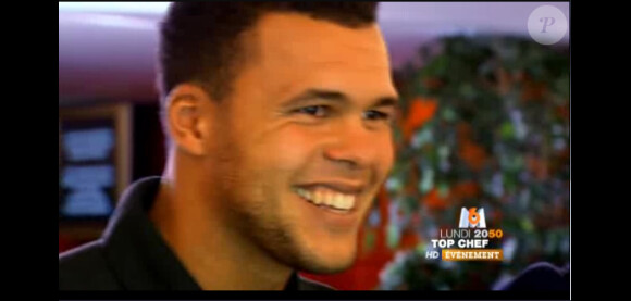 Les joueurs de l'équipe de France de tennis, dans Top Chef 3, lundi 19 mars sur M6