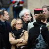 Jean Rochefort lors de l'hommage à Pierre Schoendoerffer aux Invalides à Paris le 19 mars 2012