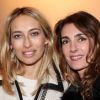Alexandra Golovanoff et Mademoiselle Agnès lors de la présentation de la collection joaillerie Stone chez Montaigne Market à Paris le 6 mars 2012