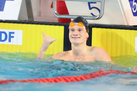 Yannick Agnel le 20 mars 2012 à Dunkerque