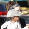 Sandra Bullock va chercher son fils Louis à l'école, à Los Angeles, le 22 mars 2012