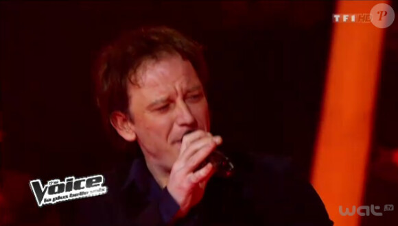 Battle entre Vigon et Christophe dans The Voice, samedi 24 mars 2012 sur TF1