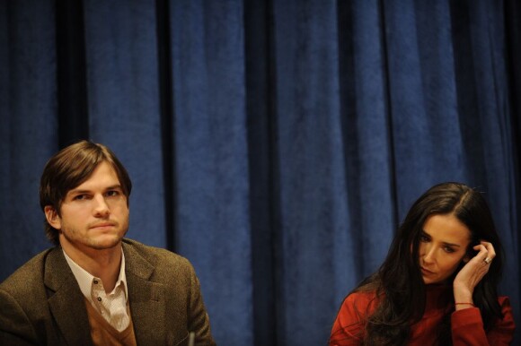 Ashton Kutcher et Demi Moore en novembre 2011