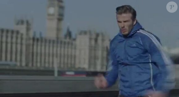 David Beckham court dans le nouveau spot d'Adidas