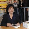 Anne Sinclair au Salon du livre, le 17 mars 2012 à Paris