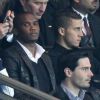 Samuel Eto'o et Eden Hazard le 8 avril 2012 au Parc des Princes lors du match PSG-OM à Paris