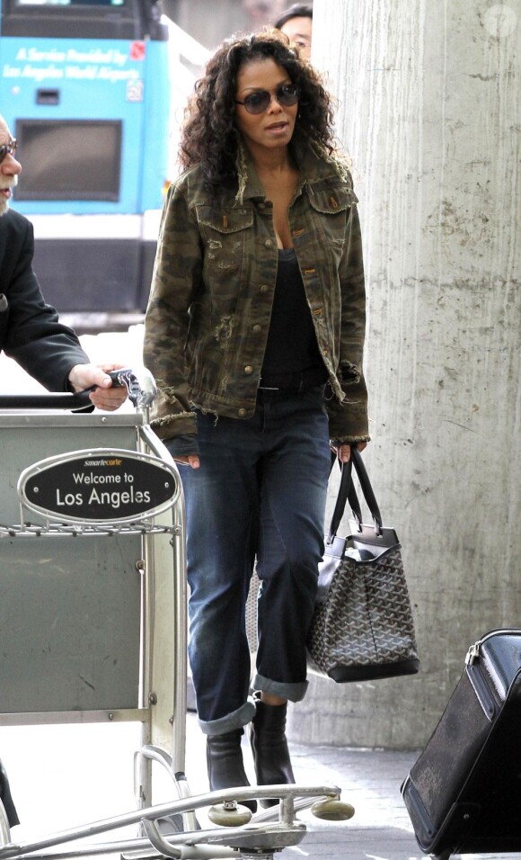 Janet Jackson le 27 mars 2012