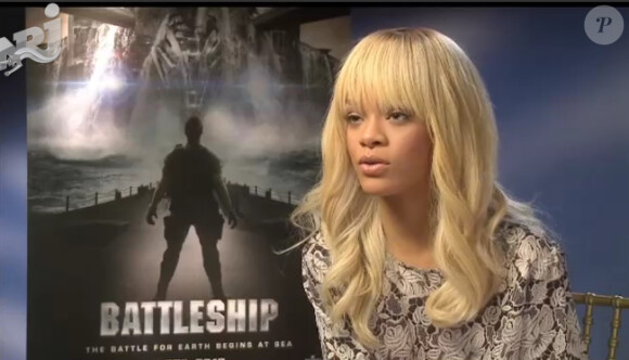 Rihanna se confie à NRJ pour la promotion de son fim Battleship