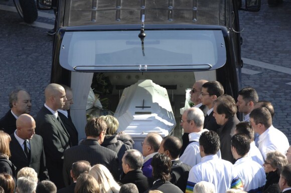 Obsèques d'Henri Salvador à la Madeleine, à Paris, le 16 février 2008