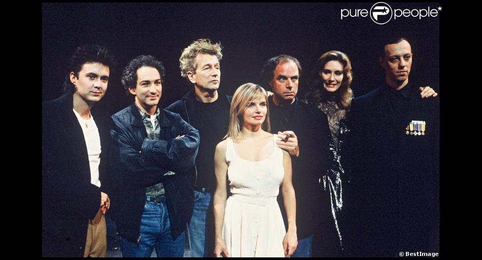 La troupe de la comédie-musicale La légende de Jimmy - Purepeople