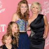 Jennie Garth et ses trois filles à l'anniversaire de Jennie Garth et présentation de sa nouvelle télé-réalité le 19 avril 2012 à Los Angeles