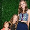 Les filles de Jennie Garth à l'anniversaire de leur mère et présentation de sa nouvelle télé-réalité le 19 avril 2012 à Los Angeles