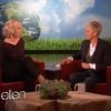 Jennie Garth face à Ellen DeGeneres le 20 avril 2012