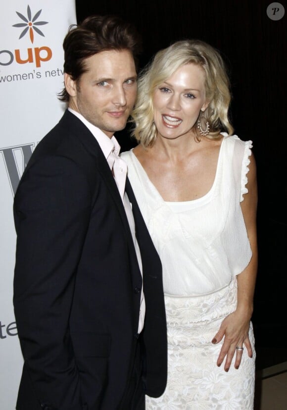 Jennie Garth et son mari Peter Facinelli en 2010