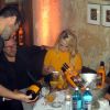 Pamela Anderson assiste au lancement d'une nouvelle liqueur à Berlin le 19 avril 2012
