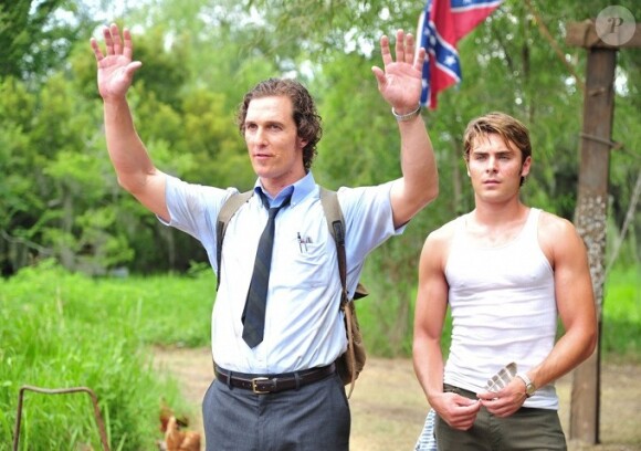 Matthew McConaughey et Zac Efron dans The Paperboy de Lee Daniels.