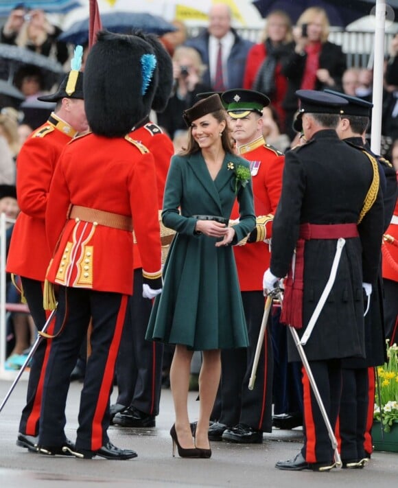 Kate Middleton lors de la Saint-Patrick en mars 2012