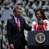 Michelle et Barack Obama à Fort Stewart (Géorgie), le 27 avril 2012.