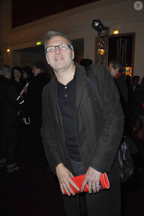 Laurent Ruquier à Paris, le 17 janiver 2012.
