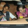 Vanessa Williams et sa fille Sasha, 12 ans, à la sortie du restaurant Katsuya à Hollywood. Le 1er mai 2012.