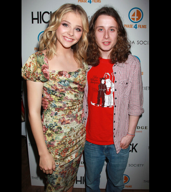 Chloë Moretz et Rory Culkin lors de l'avant-première du film Hick à New York le 3 mai 2012